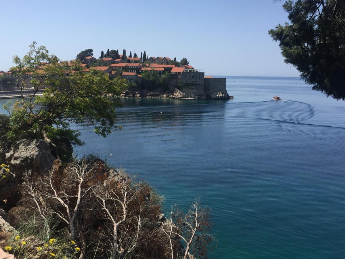 Apartment Galina Przno Budva Buitenkant foto